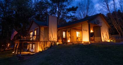 Spacious Catskills Home with Covered Hot Tub