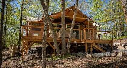 Rapids Luxury Canvas on Deer Lake