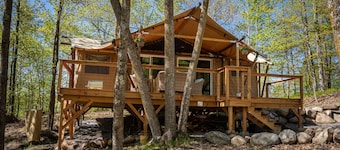 Rapids Luxury Canvas on Deer Lake