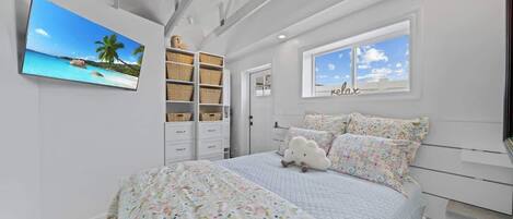 1 slaapkamer, een bureau, een strijkplank/strijkijzer, gratis wifi