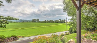 Sunny & Spacious A-Frame with Private Pool and Panoramic Amish Country Views