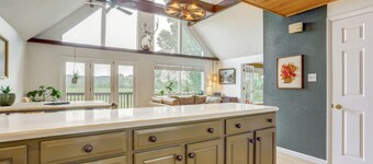 Sunny & Spacious A-Frame with Private Pool and Panoramic Amish Country Views