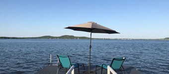 Peace on Possum Kingdom Lake- WATERFRONT with a large deck to escape and relax