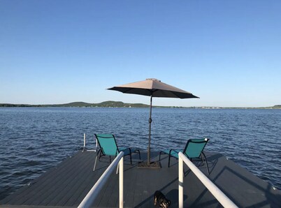 Peace on Possum Kingdom Lake- WATERFRONT with a large deck to escape and relax