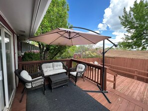 Terrace/patio - “Relax Home” 5 min away from downtown and 38 min from Fabulous Lake Tahoe. (Reno)