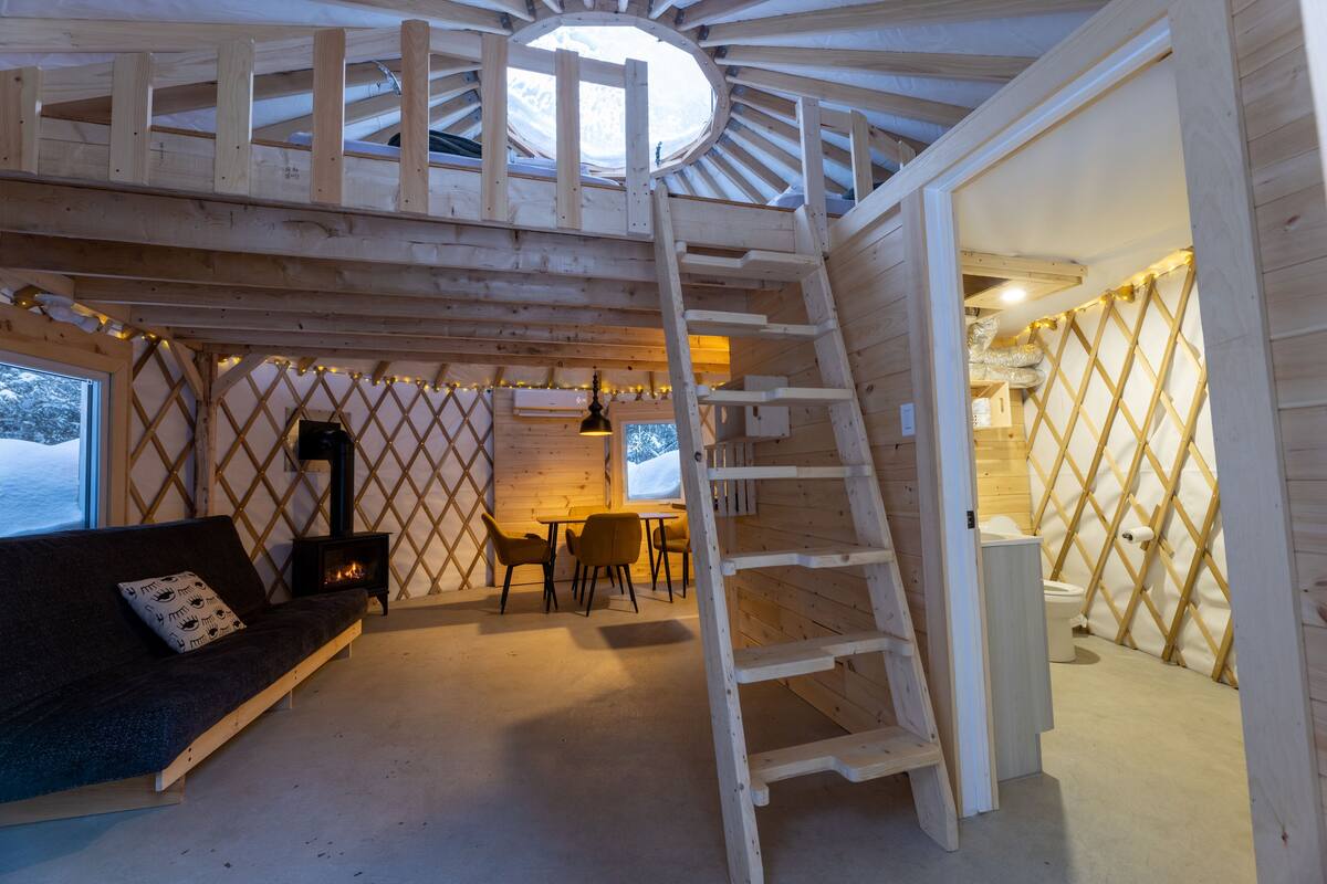 Familienchalet | Wohnbereich | Kamin, Fußbodenheizung