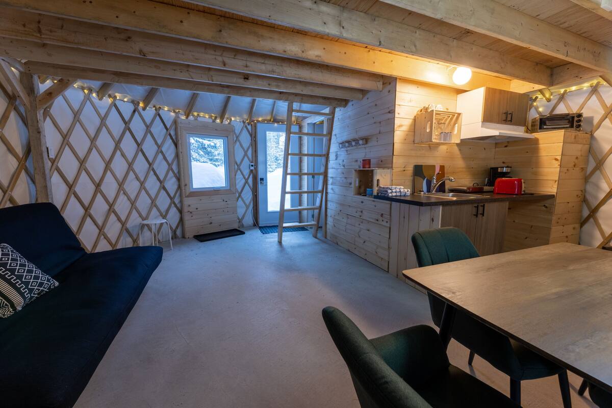 Familienchalet | Wohnbereich | Kamin, Fußbodenheizung