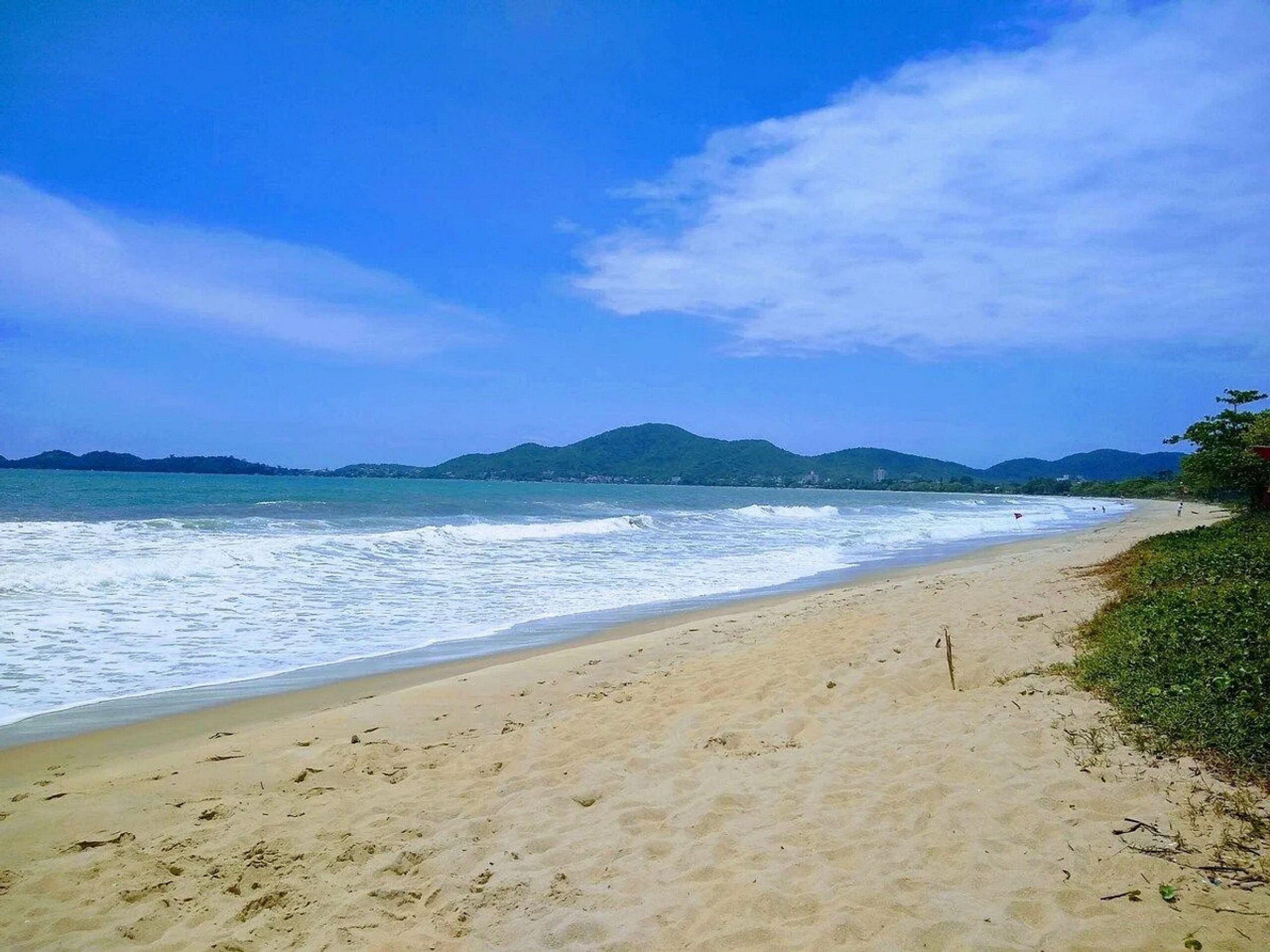 Apartamento premium, acesso à piscina, vista para o mar | Praia | Na praia, areia branca 