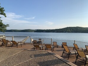 Terrace/patio - Luxury Ozark Lake Retreat, Near Margaritaville (Osage Beach)