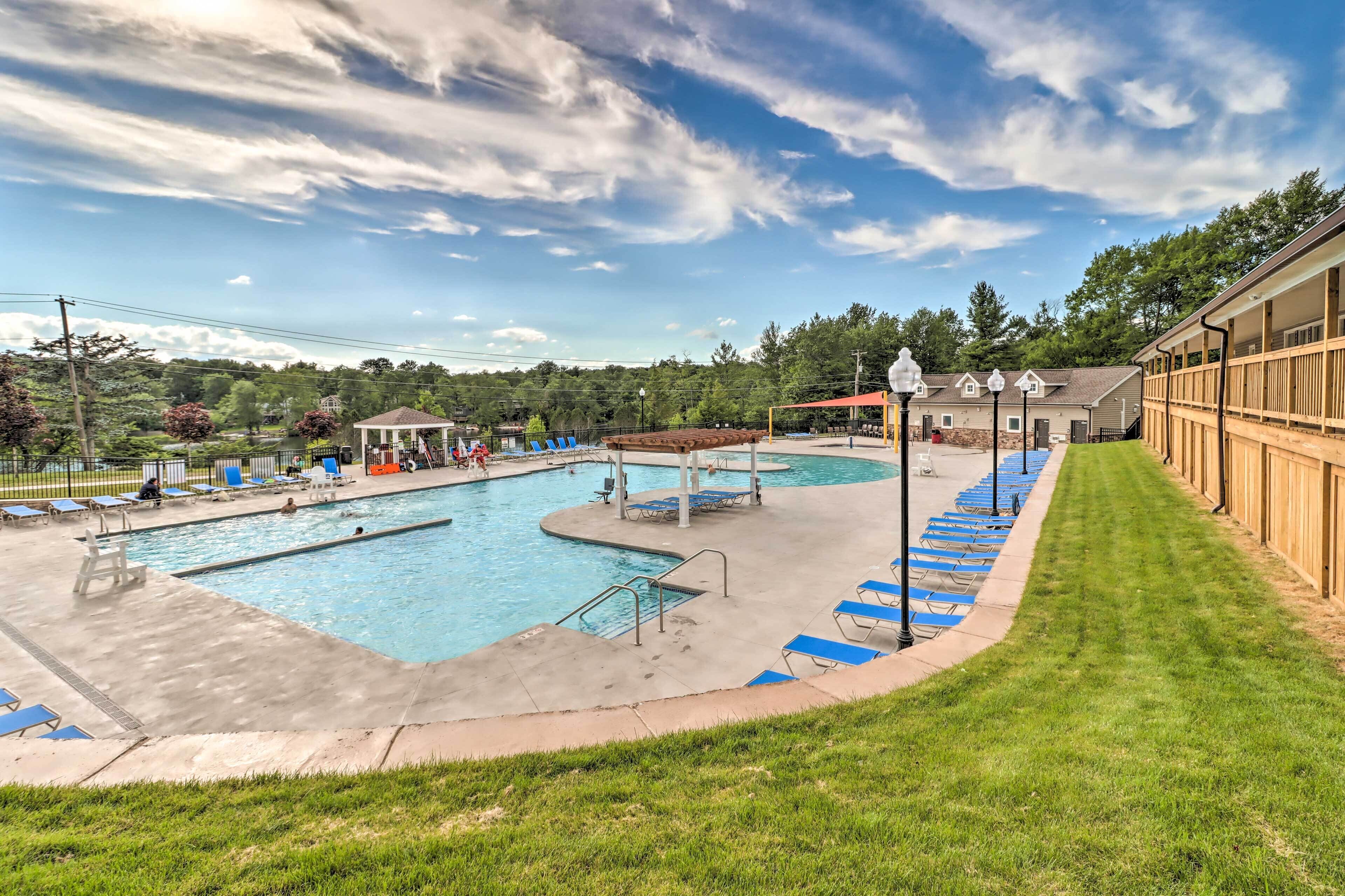 Poconos Vacation Rental w/ Pool & Beach Access!
