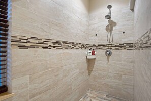 Shower, hair dryer