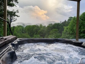 Bain à remous extérieur