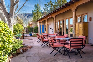 Apartment, 1 Bedroom | Outdoor dining - Adobe Hacienda - Anasazi Suite 1 Bedroom Apts by RedAwning (Sedona)