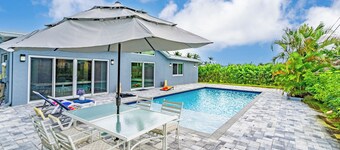 Wonderful Heated Pool House Delray Beach near Ocean - close to shops and the av’