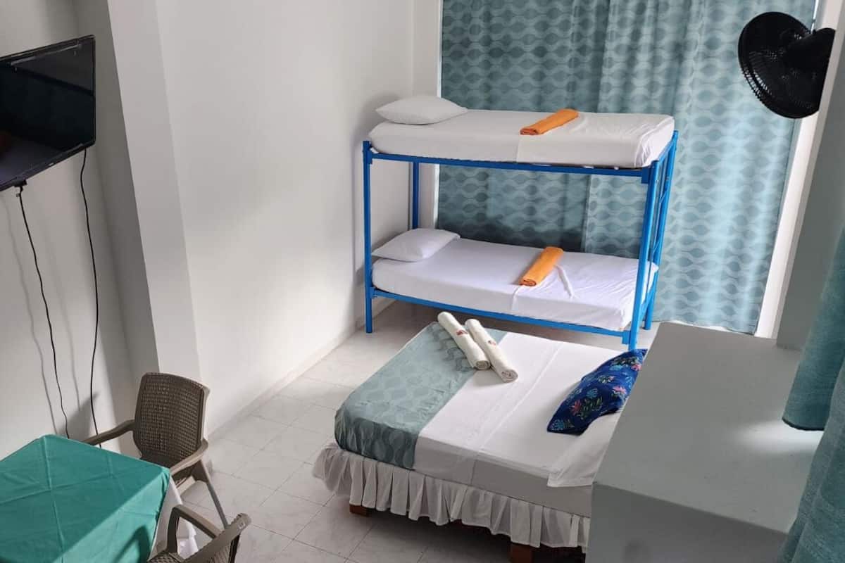 Luxury Quadruple Room | 1 bedroom, free WiFi, bed sheets