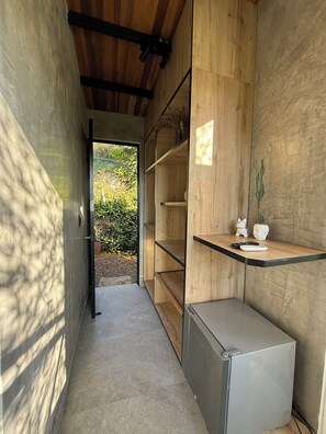 Panoramic Cabin, 1 King Bed, Hot Tub, City View | Premium bedding, down duvets, Select Comfort beds, free minibar - Sunset Palm Lodge (San Gil)