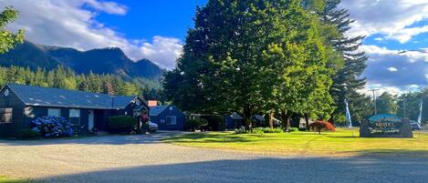 Façade de l’hébergement