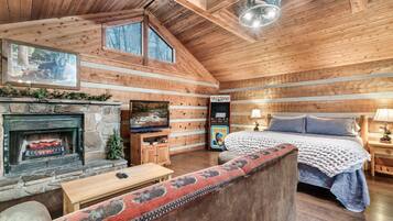 1 soverom, strykejern/-brett, wi-fi (inkludert) og sengetøy