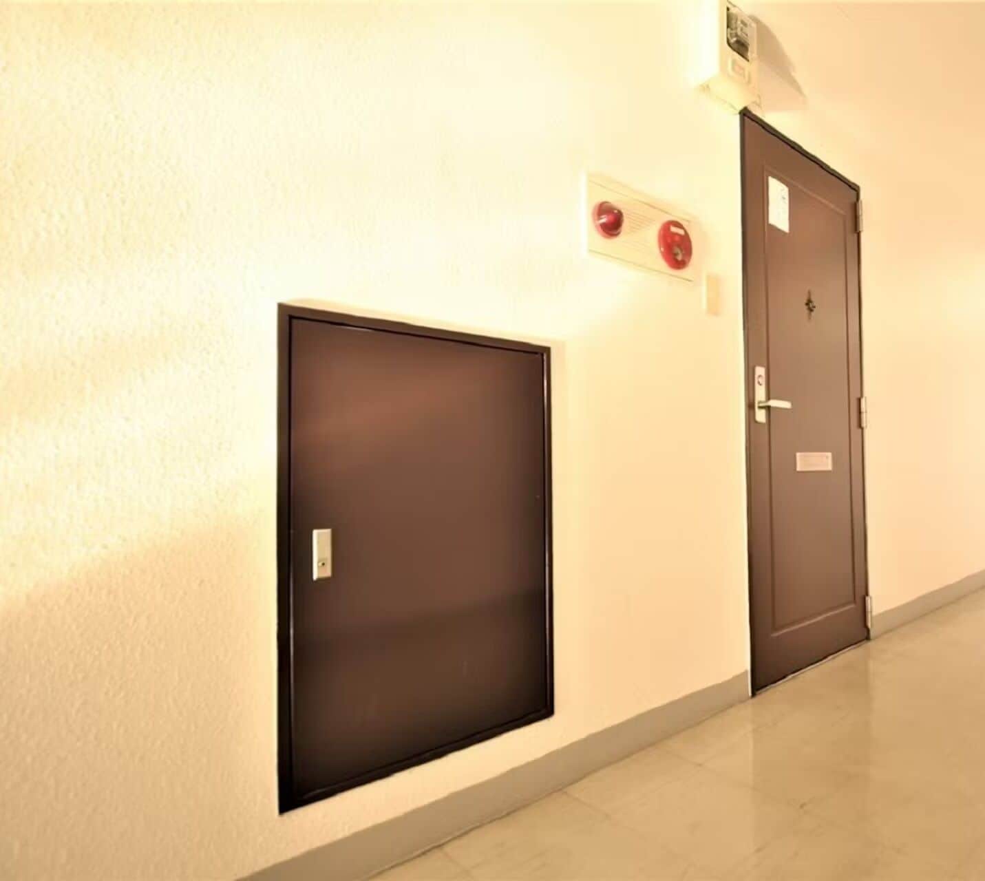 Entrée de l’hébergement 