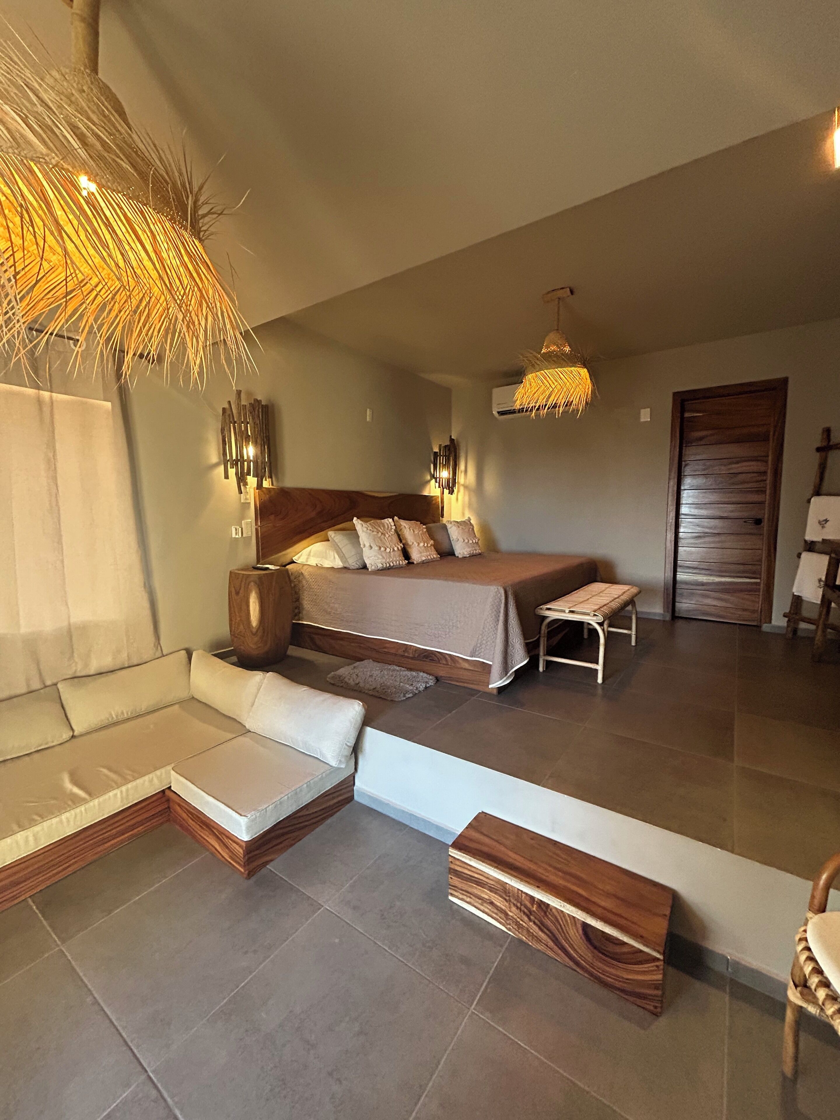 Deluxe Room, Private Pool, Ocean View | Egyptian cotton sheets, premium bedding, down duvets