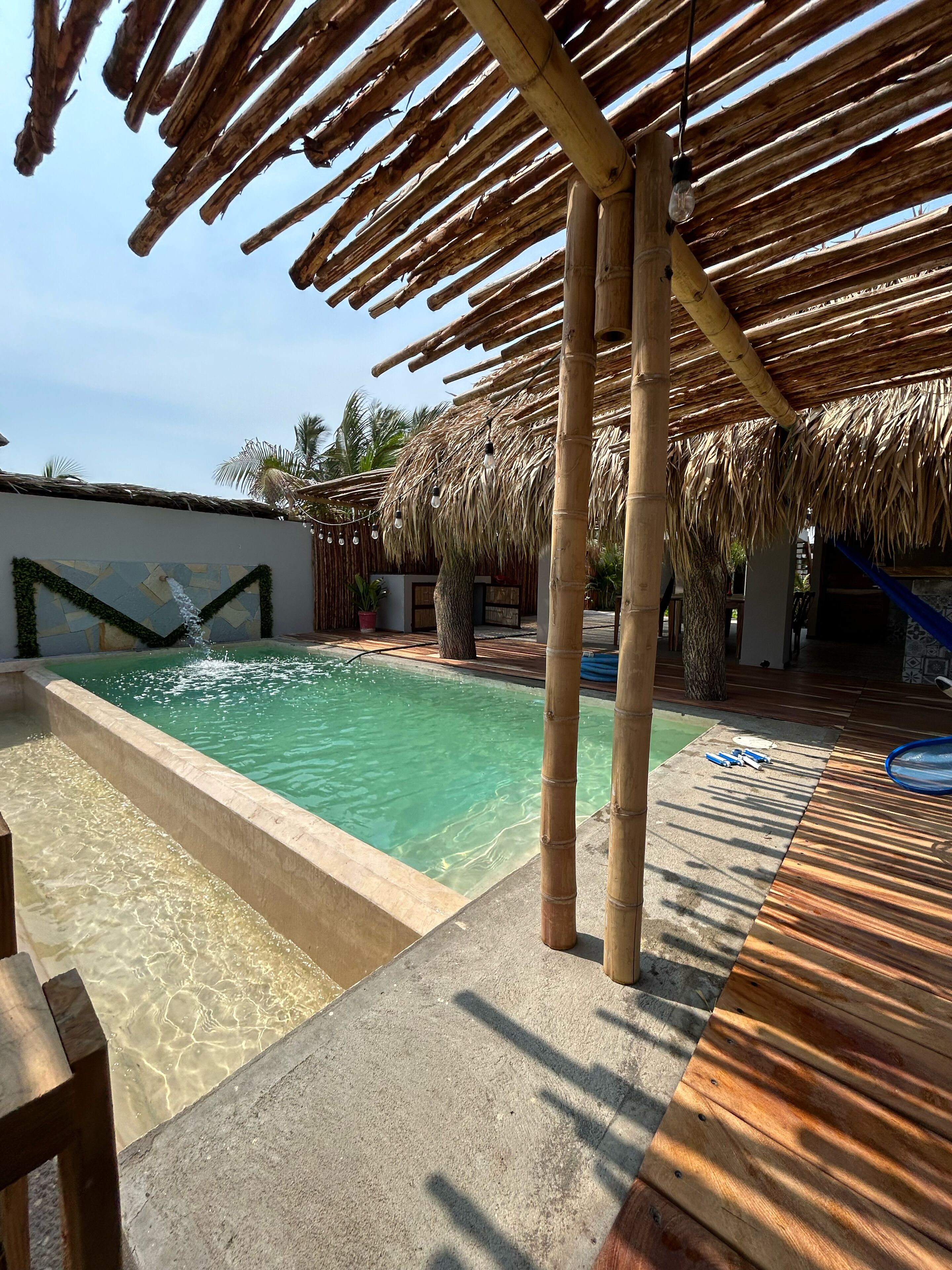 Alberca al aire libre 