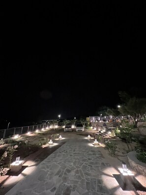 Overnattingsstedets uteområder