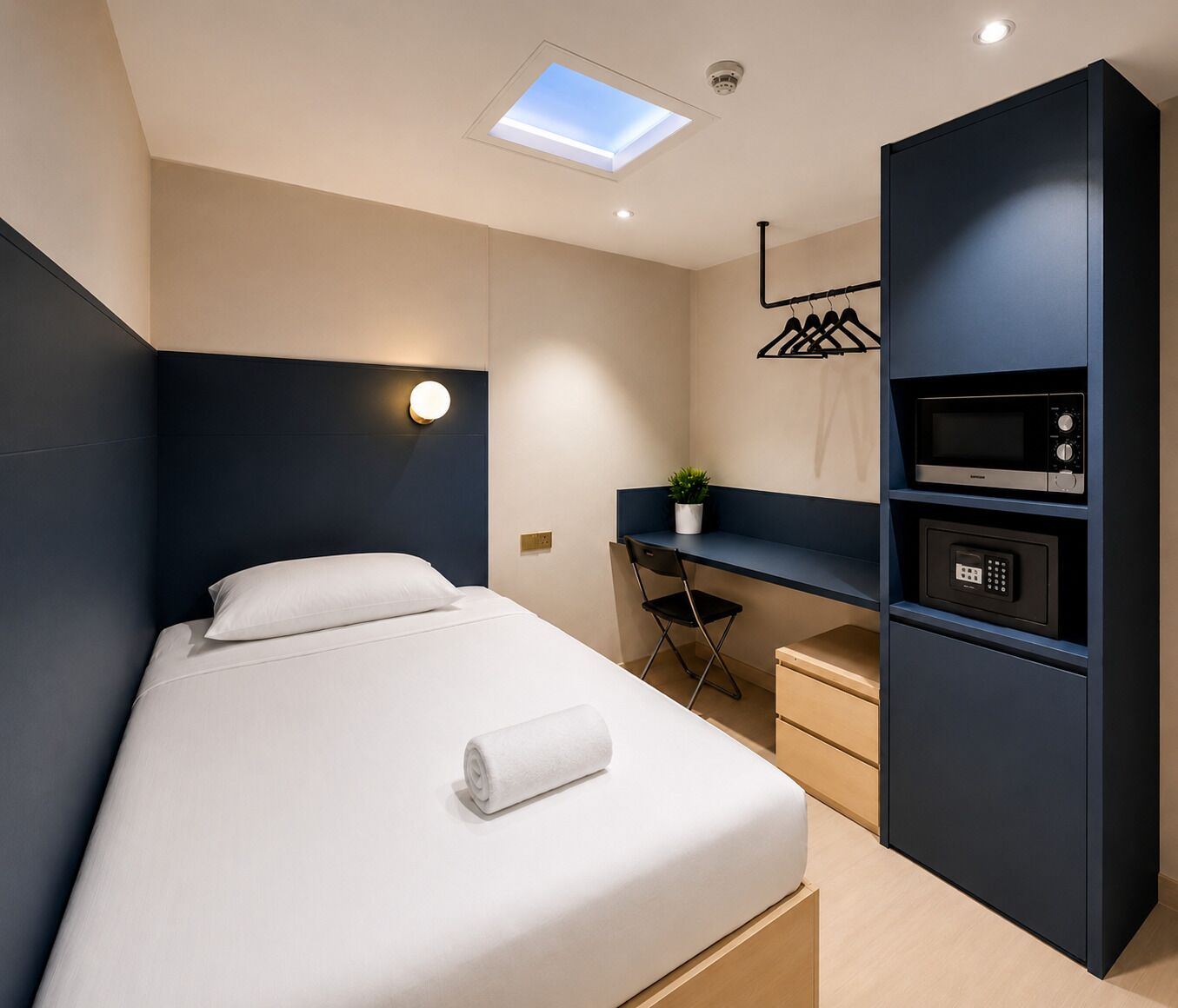 Phòng đơn Superior, 1 giường đơn | Bộ đồ giường cao cấp, két bảo mật tại phòng, trang trí khác biệt 
