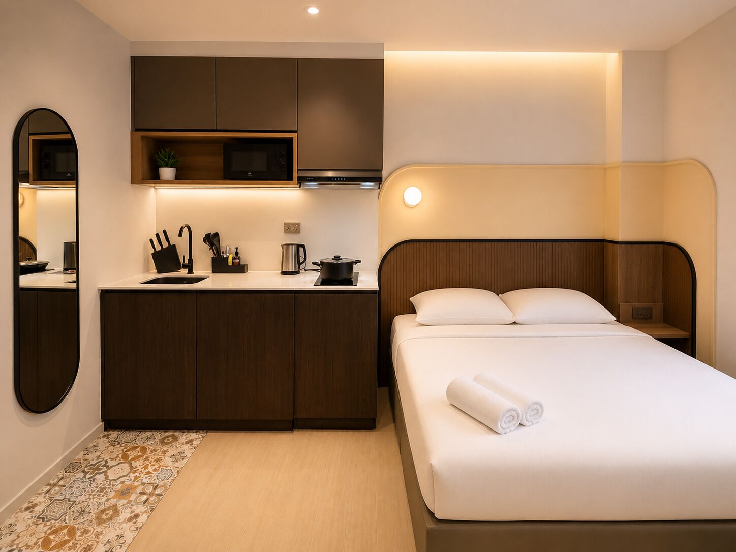Studio Tiêu chuẩn, 1 giường cỡ king | Bộ đồ giường cao cấp, két bảo mật tại phòng, trang trí khác biệt 