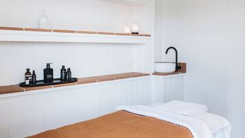 Body treatments, hot stone massages, deep-tissue massages