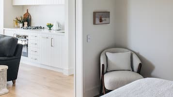 2 bedrooms, in-room safe, blackout curtains, soundproofing