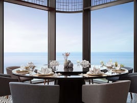 Café da manhã, almoço e jantar
