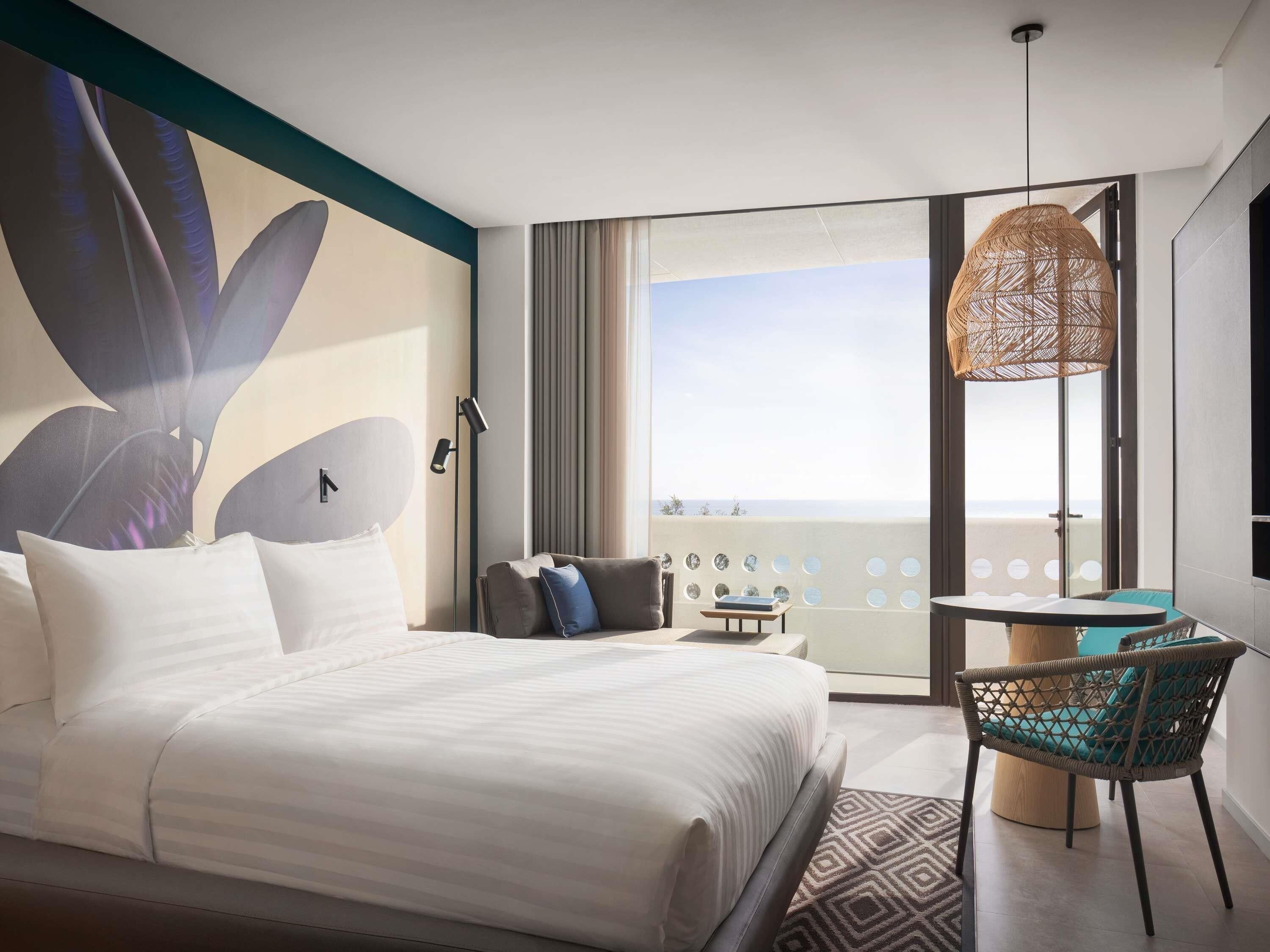 Camera Superior, 1 letto matrimoniale, vista oceano | Biancheria da letto di alta qualità, una scrivania, postazione laptop