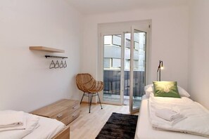 2 chambres, bureau, fer et planche à repasser, Wi-Fi gratuit