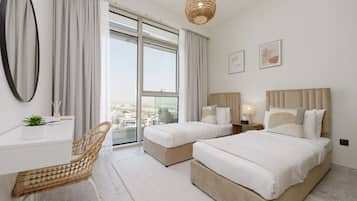 Appartamento Comfort, 2 camere da letto | 2 camere, una cassaforte in camera, tende oscuranti, ferro/asse da stiro
