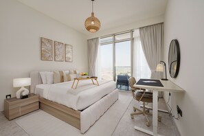 Comfort-huoneisto, 2 makuuhuonetta | 2 makuuhuonetta, tallelokero huoneessa, pimennysverhot