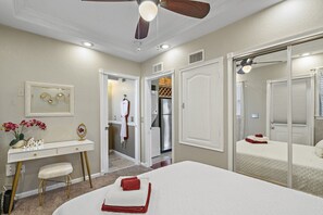 1 bedroom, desk, iron/ironing board, WiFi