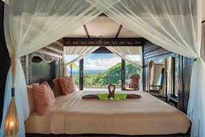 Vila família, 4 quartos, vista para o oceano | 4 quartos, escrivaninha