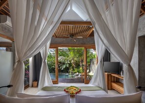 Villa Romantica, 1 letto king, non fumatori, vista giardino (with Free Daily Afternoon Tea) | Vista dalla camera