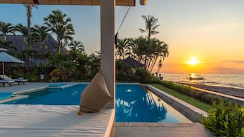 Uitzicht vanuit accommodatie