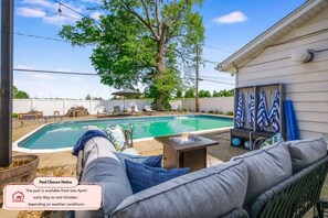 Una piscina climatizada