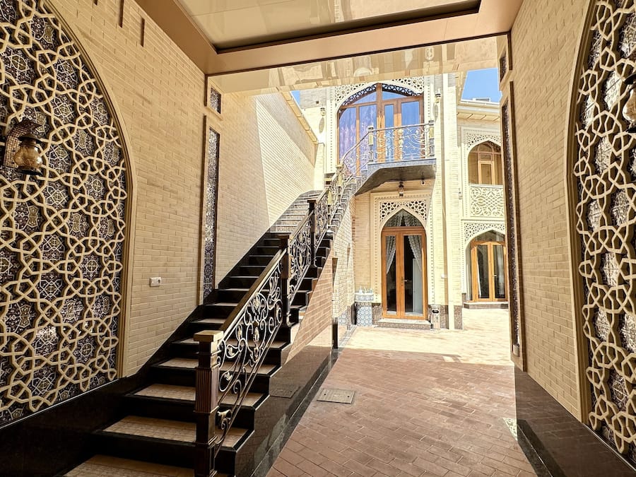 Fachada de la propiedad