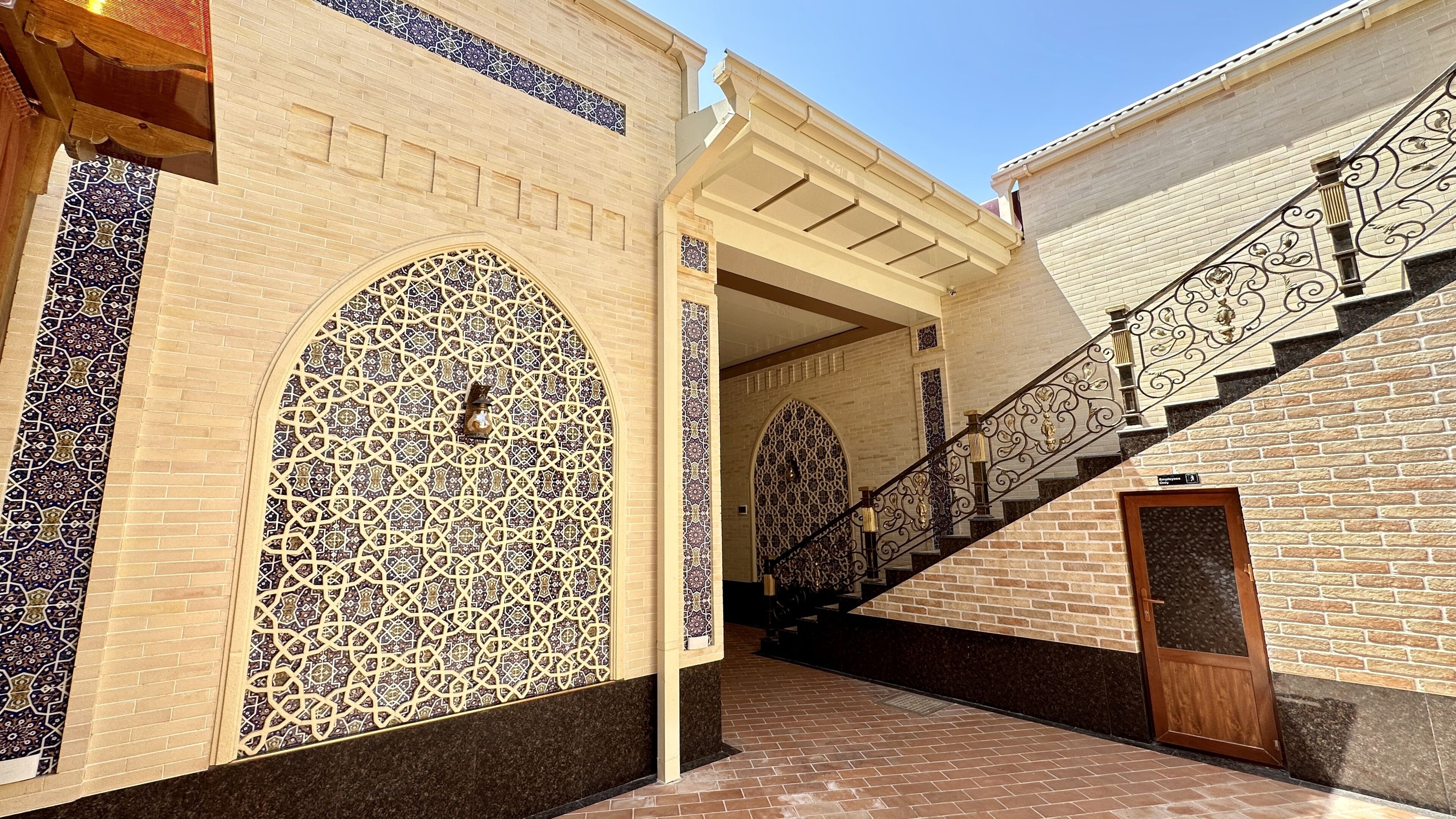 Façade de l’hébergement