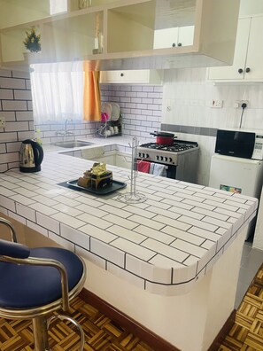 Basic Apartment, 1 Bedroom, Non Smoking | Private kitchen - Kiana comforts and events (Nairobi)