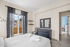 Villa | 2 chambres, literie de qualité supérieure, rideaux occultants