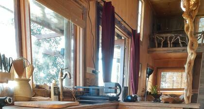 Deep Earth Sanctuary: Rustic Elven Tiny House