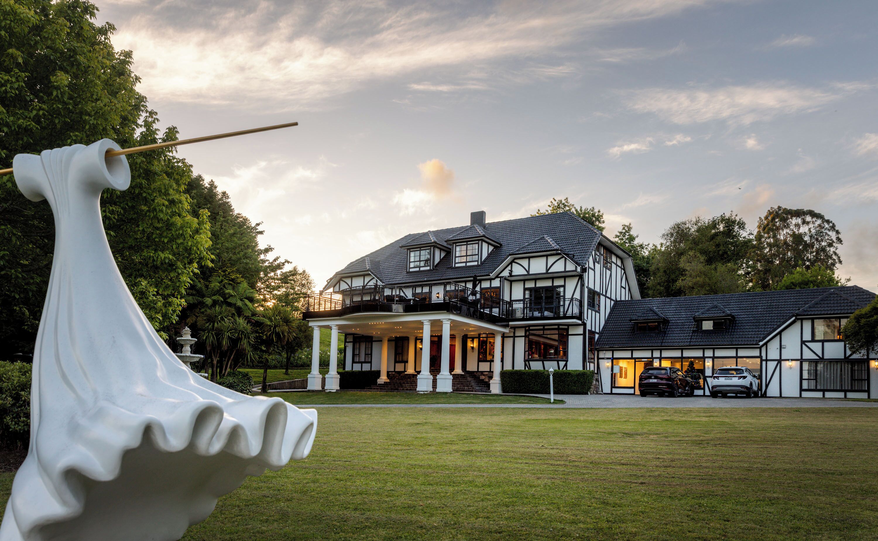 Fassade der Unterkunft