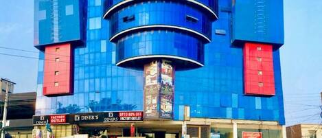 Façade de l’hébergement