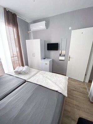 Comfort Twin Room | Desk, free WiFi, bed sheets - Patama Butik Otel (Marmara)