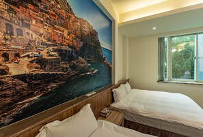 特色装修、遮光窗帘、免费 WiFi、床单