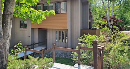 Open concept, deck, fireplace, AC, pet-friendly, near Loon. C6301 by LRS